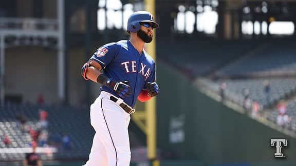 ノマー・マザラのインスタグラム：「Spring Training that’s a wrap! Ready for everything that comes this season!!! 👋🏻💪🏼🙌🏼😎☄️ #Rangers #TogetherWe」