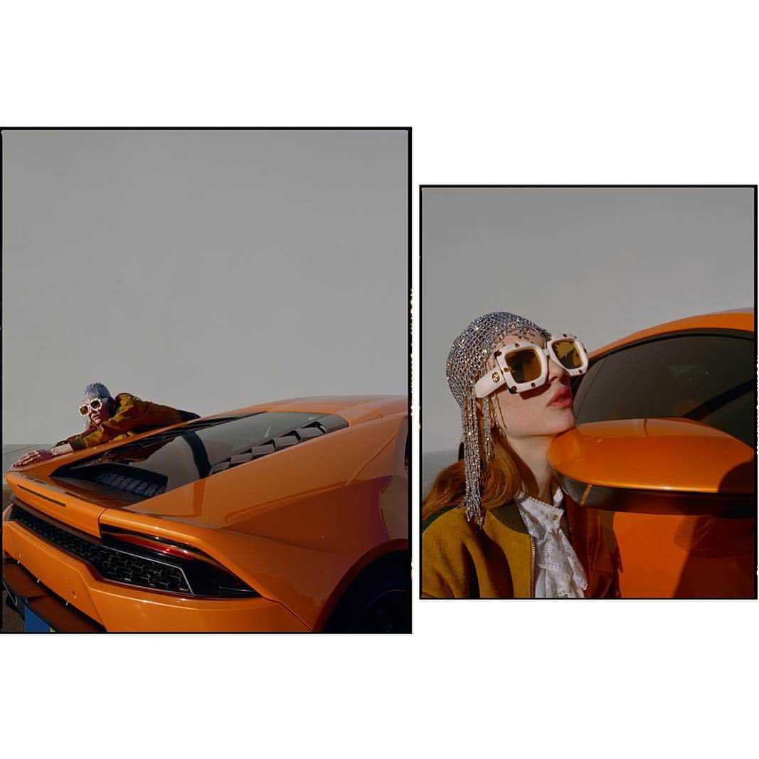 Faith Picozziさんのインスタグラム写真 - (Faith PicozziInstagram)「Last ones!!! Gucci x Lamborghini 💥6️⃣ 📸 @filip.milenkovic 🎨 @faithpicozzicreative 👗 @filipandfaith @gucci @alessandro_michele #sunglasses #fashion #film #120film #mediumformat  #lamborghinihuracan #huracan #lamborghini #lambo #gucci @faithpicozzi」3月27日 7時05分 - faithpicozzi