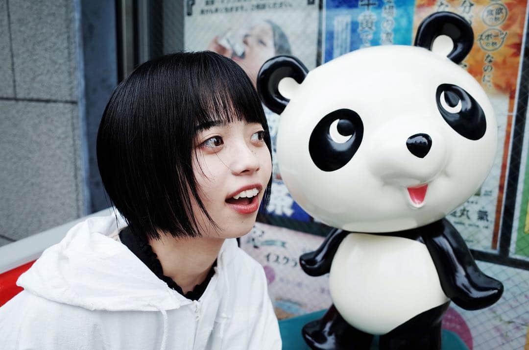 トヲルさんのインスタグラム写真 - (トヲルInstagram)「. . . 本日からサロンには新入社員がいます🍣自分は今日も撮影です📸 . . cut&photo..トヲル（@toworu55） model..きち . . #パンダ #gr_meet_japan」3月27日 9時42分 - toworu55