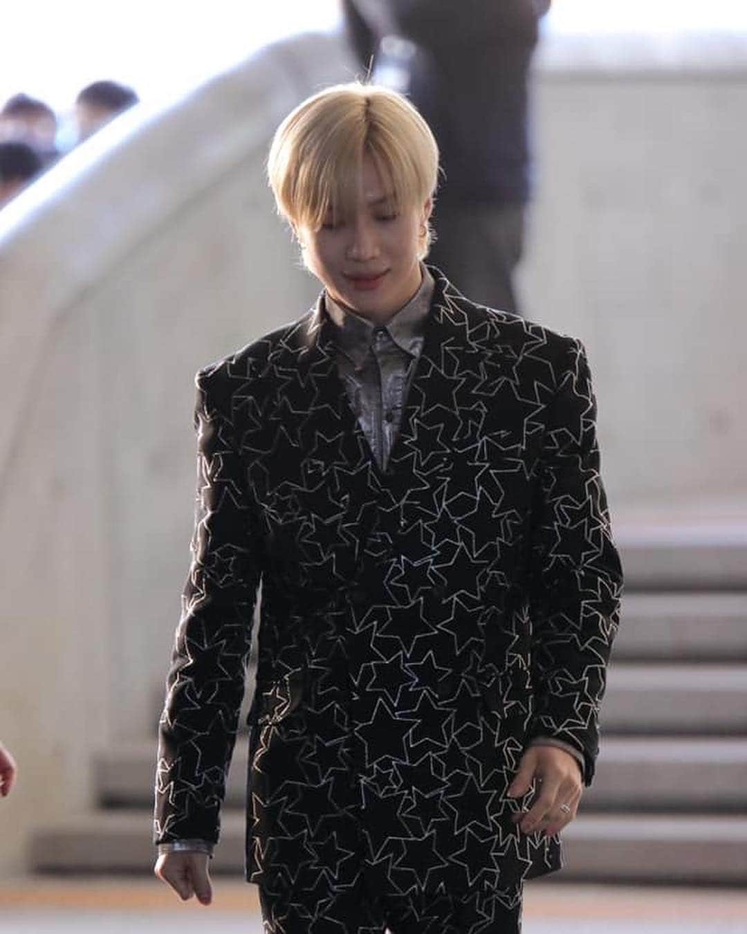 SHINeeのインスタグラム：「190324 #Taemin at 2019 F/W Seoul Fashion Week for CHARM'S」