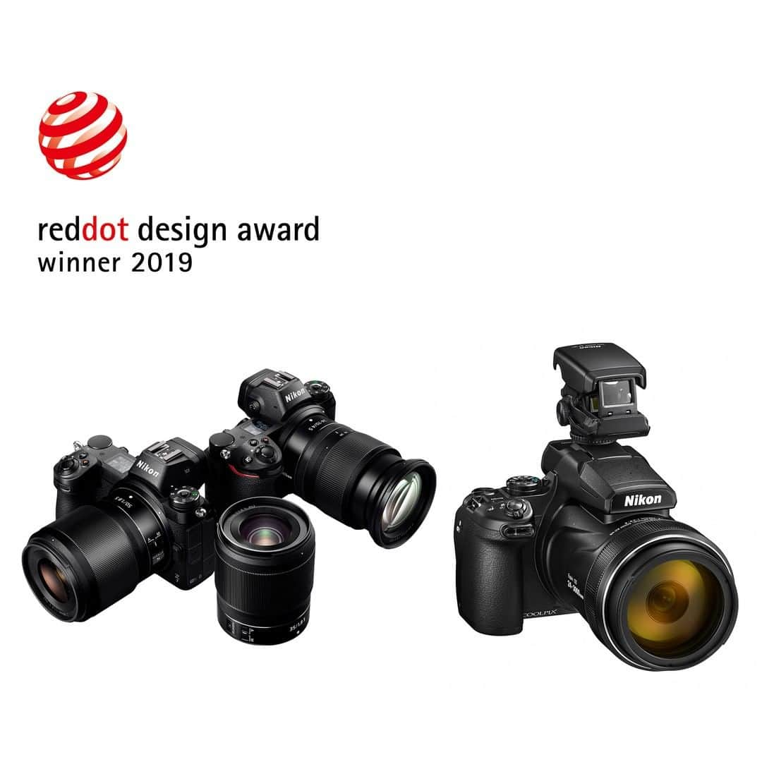 ニコンイメージングジャパン公式さんのインスタグラム写真 - (ニコンイメージングジャパン公式Instagram)「【「Red Dot Award：Product Design 2019」を受賞！】⠀ 「ニコン Z マウントシステム」とコンパクトデジタルカメラ「COOLPIX P1000」/「ドットサイトDF-M1」が、ドイツのノルトライン・ヴェストファーレン・デザインセンターが主催する「Red Dot Award: Product Design 2019」を受賞しました！⠀ .⠀ 「Red Dot Award：Product Design 2019」を受賞⠀ https://www.nikon.co.jp/news/2019/0326_reddot_01.htm⠀ .⠀ みなさんのご期待に応えられるよう、これからも製品・サービス開発に取り組んでまいりますので、今後ともよろしくお願いします！⠀ .⠀ #COOLPIX #COOLPIXP1000 #コンパクトデジタルカメラ #デジタルカメラ #z6 #z7 #fullframe #mirrorless #ニコンZ7 #nikonz7 #Zシリーズ #Zマウント #NIKKOR #ニッコール #ニコン #nikon #一眼 #カメラ #camera #nikon📷 #nikonlove #light_nikon #写真 #reddotaward2019  #reddotaward」3月27日 10時00分 - nikonjp