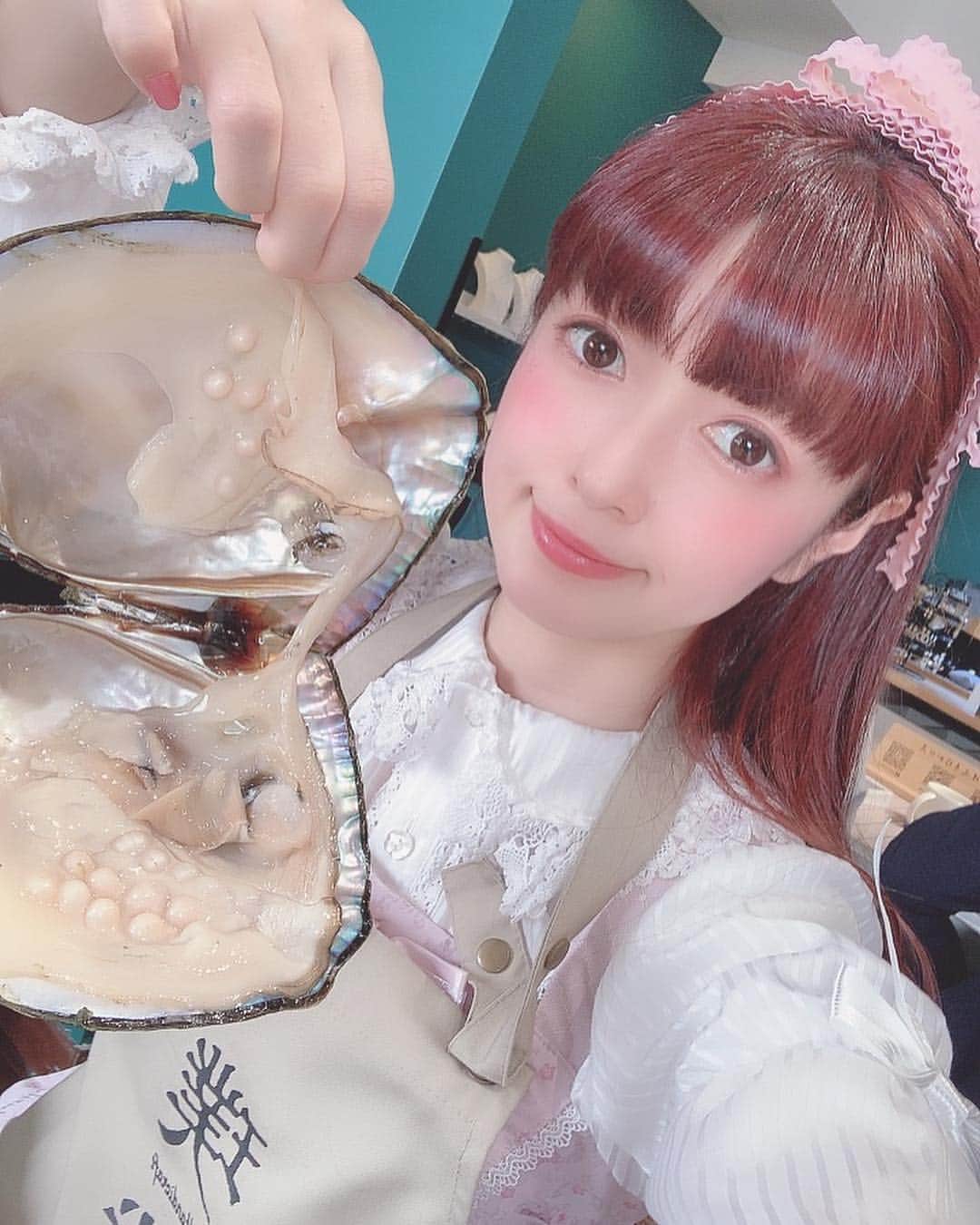 青木美沙子さんのインスタグラム写真 - (青木美沙子Instagram)「#上海で真珠採取体験 #初めて #楽しかった〜」3月27日 11時31分 - misakoaoki