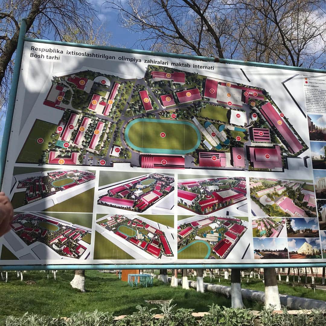 為末大のインスタグラム：「Uzbekistan Olympic academy」