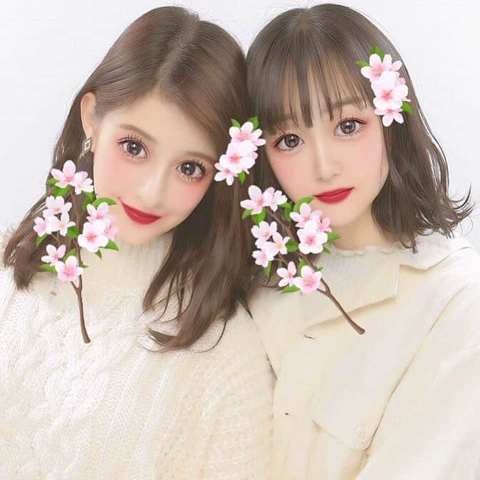 「SNOW」顔認識カメラアプリさんのインスタグラム写真 - (「SNOW」顔認識カメラアプリInstagram)「#プリクラ加工﻿ ﻿ プリクラでも﻿ 春を感じなきゃね、🌸﻿ ﻿ #snowcam #snowアプリ #instagood #l4l﻿ #プリント倶楽部 #jkブランド #春 #さくら #フェイスペイント #インスタ映え #インスタ加工 #おしゃれさんと繋がりたい﻿ ﻿」3月27日 22時06分 - snow_japan