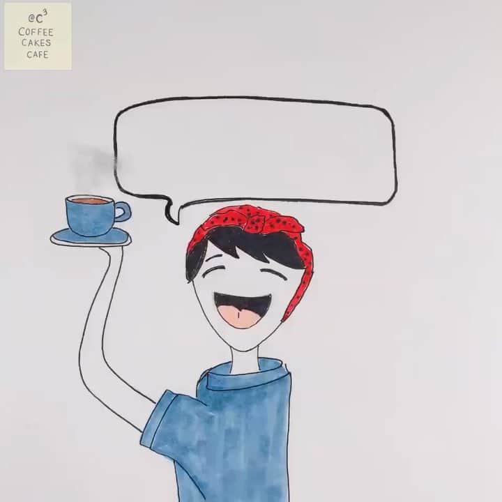 のインスタグラム：「We’re half way to the weekend....we got this!! 💪🏻❤️ . . . . . . . . #animation #showyourwork #creativityfound #stopmotion #stopmotionanimation #stopmotionvideo #picame #coffeecakescafe #animatedgif #artofdrawingg #art_we_inspire #butfirstcoffee #coffee_inst #coffeeart #coffeedaily #coffeesesh #coffeeroaster #animatedillustration #caffeinecouture #seekthesimplicity #creativecontent #coffeetime #visualart #penandink #womenwhodraw #calledtobecreative #creativelifehappylife #inspiremyinstagram」