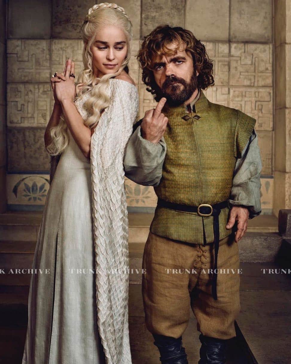 ピーター・ディンクレイジのインスタグラム：「When someone says they don’t like Game of Thrones」