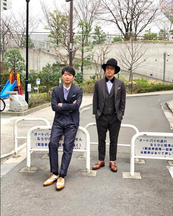 やついいちろうさんのインスタグラム写真 - (やついいちろうInstagram)「スーツを仕立てた。」3月27日 23時21分 - yatsuiichiro