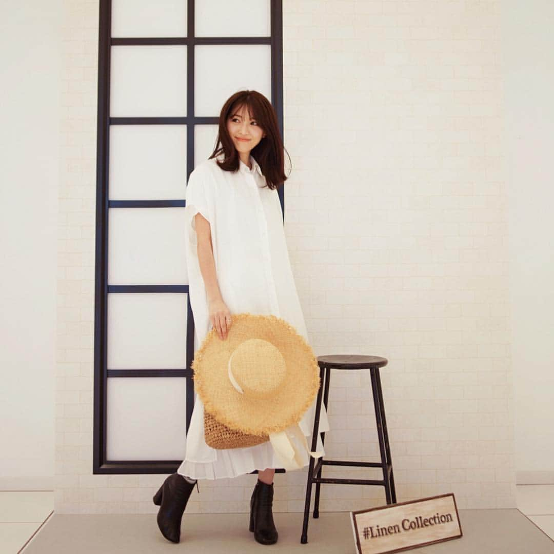 喜田彩子さんのインスタグラム写真 - (喜田彩子Instagram)「﻿﻿ ﻿﻿ @uniqlo の#リネンコレクション が可愛すぎる🌸﻿﻿ ﻿﻿ トップスもボトムも迷って迷って、とりあえずまずは#リネンブロンドロングシャツ をget!!♡﻿﻿ 羽織りでも可愛いかったけど、プリーツスカートを履いてワンピースでコーデも好き✨﻿﻿ ﻿﻿ ﻿﻿ @uniqlo_ginza ﻿ #ユニクロ#UNIQLO#ユニクロリネン族#着まわし#uniqloginza#uniqloginza2019ss#ユニクロの輪#リネン#上下ユニクロ部分#linen#プチプラコーデ#fashion#outfit#ootd#COORDINATE#패션#casual#ファッション#コーディネート#コーデ#ママ#ママコーデ#엄마#156センチコーデ#sサイズコーデ#お出かけコーデ#春コーデ#シンプルコーデ」3月27日 16時26分 - ayacokida