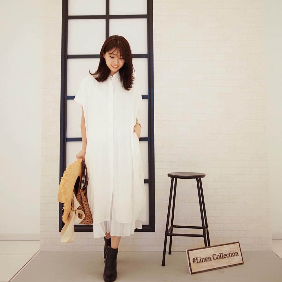 喜田彩子さんのインスタグラム写真 - (喜田彩子Instagram)「﻿﻿ ﻿﻿ @uniqlo の#リネンコレクション が可愛すぎる🌸﻿﻿ ﻿﻿ トップスもボトムも迷って迷って、とりあえずまずは#リネンブロンドロングシャツ をget!!♡﻿﻿ 羽織りでも可愛いかったけど、プリーツスカートを履いてワンピースでコーデも好き✨﻿﻿ ﻿﻿ ﻿﻿ @uniqlo_ginza ﻿ #ユニクロ#UNIQLO#ユニクロリネン族#着まわし#uniqloginza#uniqloginza2019ss#ユニクロの輪#リネン#上下ユニクロ部分#linen#プチプラコーデ#fashion#outfit#ootd#COORDINATE#패션#casual#ファッション#コーディネート#コーデ#ママ#ママコーデ#엄마#156センチコーデ#sサイズコーデ#お出かけコーデ#春コーデ#シンプルコーデ」3月27日 16時26分 - ayacokida