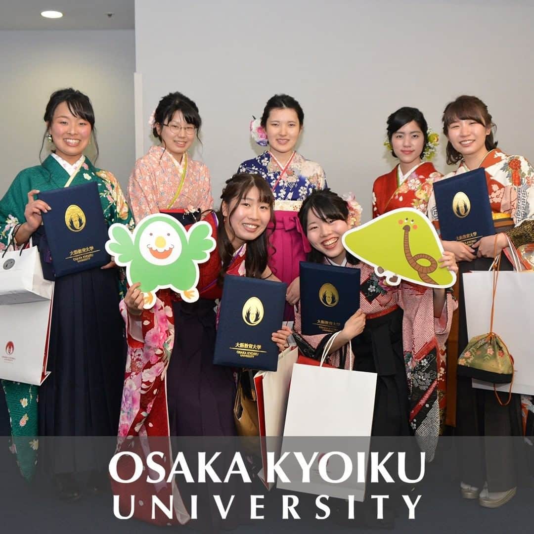 大阪教育大学のインスタグラム：「#daigaku#大学#大学生#大阪教育大学#大阪教育大#大教大#大阪#国立大学#H30年度卒業式」