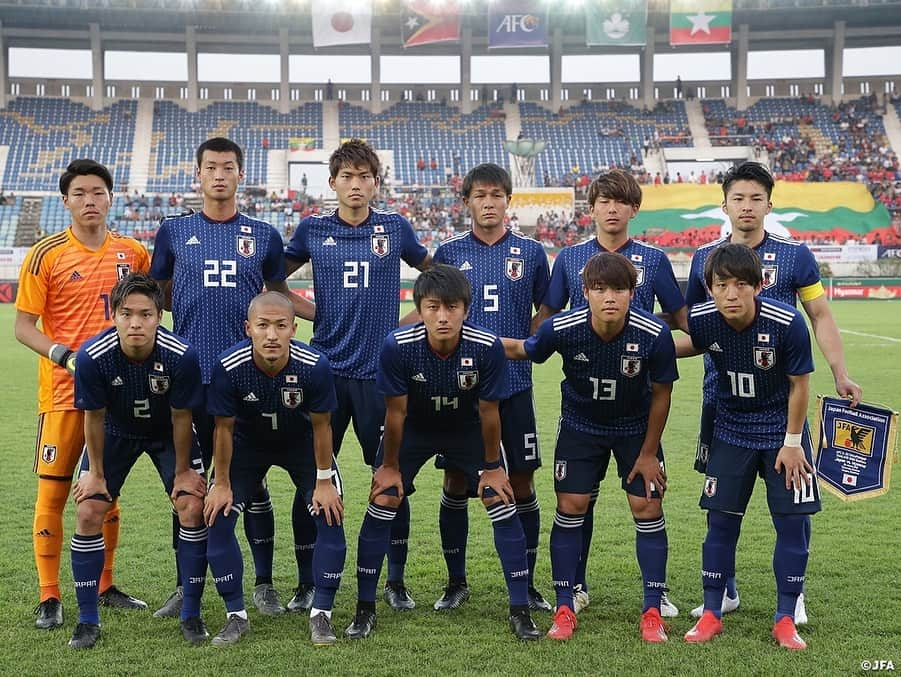 日本サッカー協会さんのインスタグラム写真 - (日本サッカー協会Instagram)「📸Match Photos U-22日本代表は3月26日（火）、AFC U-23選手権タイ2020予選の第3戦でミャンマーと対戦し、7-0で勝利。3連勝でグループ首位となり、AFC U-23選手権タイ2020出場を決めました。 ・ AFC U-23選手権タイ2020予選 グループステージ第3戦 日本 7-0 ミャンマー ⚽7分 #前田大然 ⚽9分 前田大然 ⚽18分 #岩崎悠人 ⚽38分 #中山雄太 ⚽44分 前田大然 ⚽69分 岩崎悠人 ⚽79分 中山雄太 ・ ―――――――――――――――――― AFC U-23選手権タイ2020予選 3/22 8-0 マカオ 3/24 6-0 東ティモール 3/26 7-0 ミャンマー ・ 👉大会情報はJFA.jpへ ――――――――――――――――――」3月27日 16時52分 - japanfootballassociation