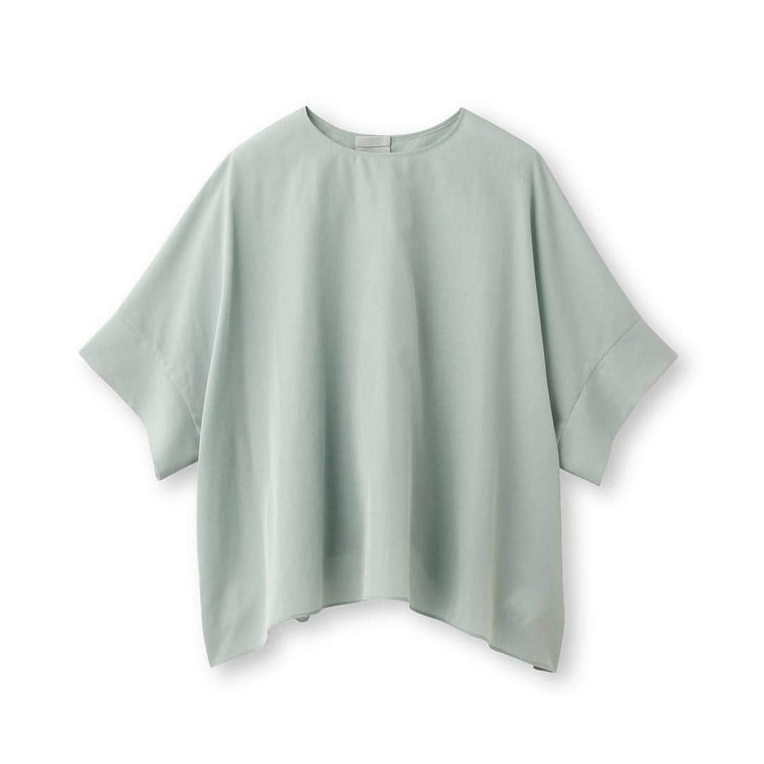 DRESSTERIORさんのインスタグラム写真 - (DRESSTERIORInstagram)「【blouse】﻿﻿﻿﻿﻿﻿﻿﻿﻿﻿﻿﻿﻿﻿﻿﻿ ビッグTブラウス﻿ ¥17,000+tax﻿﻿﻿﻿﻿﻿﻿﻿ ホワイト/ミントグリーン/ダークネイビー﻿ ﻿﻿ 手洗い可能な素材で、コットン混の落ち感の美しいブラウス。Tシャツ感覚で取り入れやすいアイテムです。﻿ ﻿﻿ ﻿﻿﻿﻿ #dressterior #ドレステリア #Tシャツ #ブラウス」3月27日 16時57分 - dressterior_official