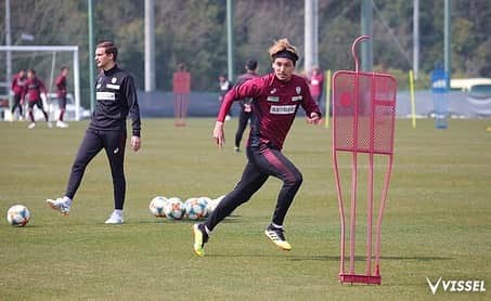 大崎玲央のインスタグラム：「いい準備して勝ち点3とる。 Preparing to get 3 points. #ヴィッセル神戸 #visselkobe #wearekobe #jleague #jリーグ」