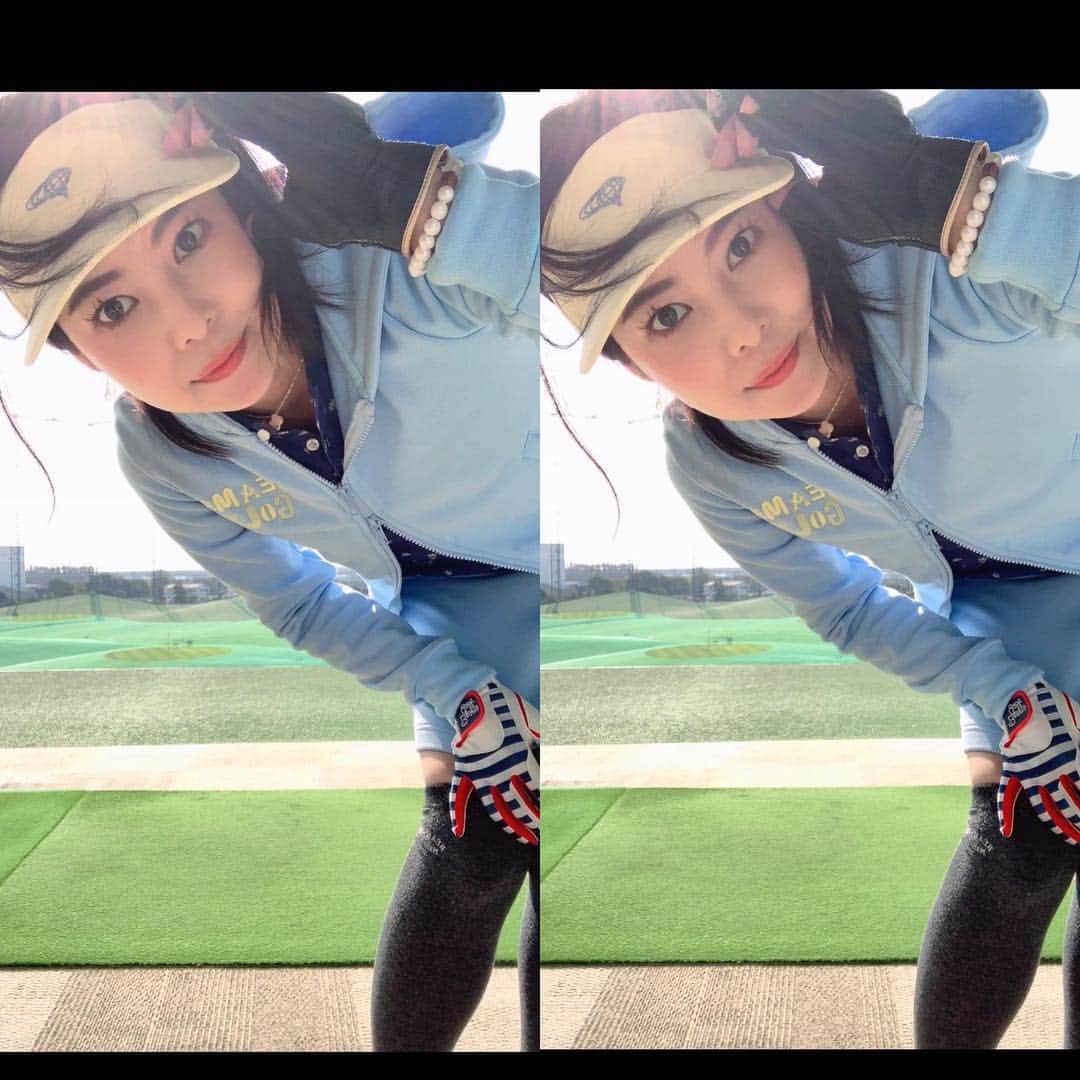 のインスタグラム：「😋BEAMS GOLF⛳️ #beamsgolf #ビームスゴルフ  #ゴルフウェア #ゴルフウェアコーデ #ゴルフ女子 #ゴルフ大人女子 #ゴルフ練習場  #reinagolf」