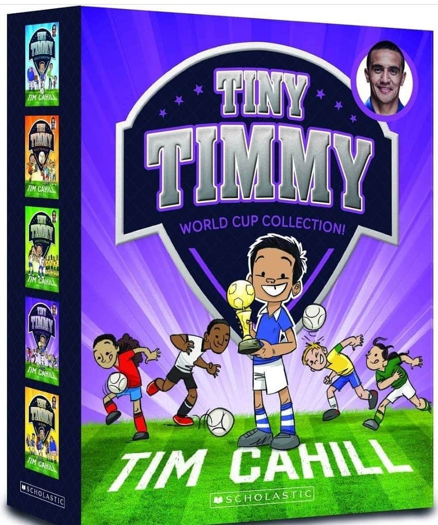 ティム・ケーヒルさんのインスタグラム写真 - (ティム・ケーヒルInstagram)「Excited to launch my 9th Children's book from my "TINY TIMMY" Collection. Helping kids to enjoy reading and follow their DREAMS 🤩⚽️」3月27日 17時54分 - tim_cahill