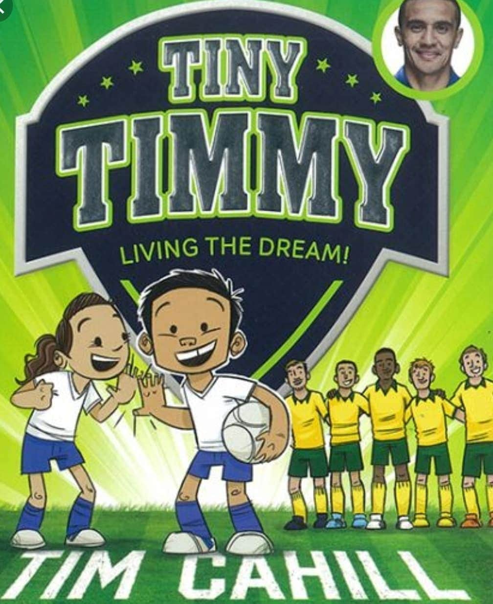 ティム・ケーヒルさんのインスタグラム写真 - (ティム・ケーヒルInstagram)「Excited to launch my 9th Children's book from my "TINY TIMMY" Collection. Helping kids to enjoy reading and follow their DREAMS 🤩⚽️」3月27日 17時54分 - tim_cahill
