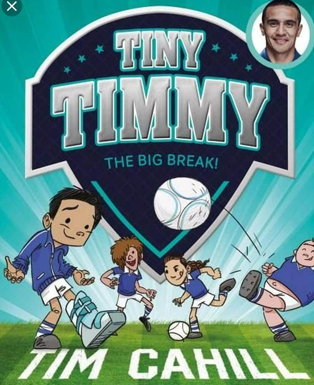 ティム・ケーヒルさんのインスタグラム写真 - (ティム・ケーヒルInstagram)「Excited to launch my 9th Children's book from my "TINY TIMMY" Collection. Helping kids to enjoy reading and follow their DREAMS 🤩⚽️」3月27日 17時54分 - tim_cahill