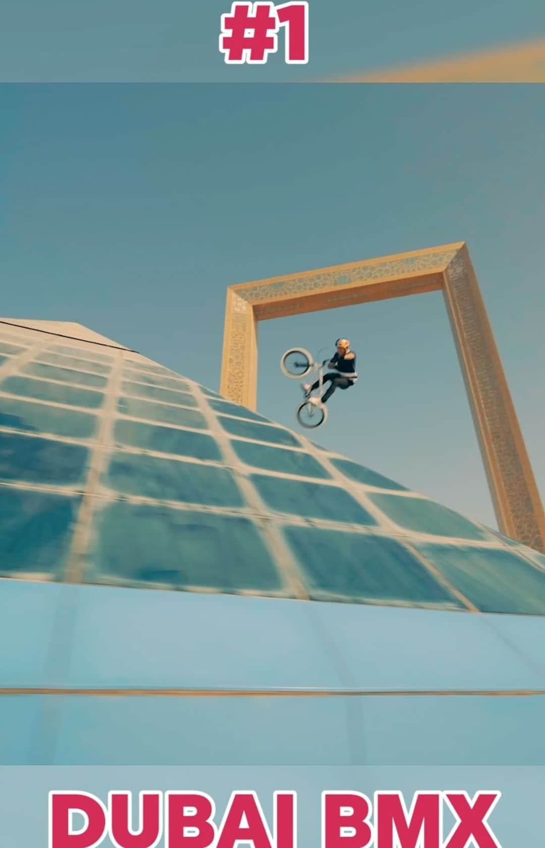 のインスタグラム：「5️⃣ Training @scottyjames31 #training 4️⃣ Air time @johnjamun #snowboarding #powder 3️⃣ Tips up  @markus1eder #skiing 2️⃣ Practice makes perfect @danny_macaskill #bike 1️⃣ Dubai BMX @krisskyle @visit.dubai #bmx #visitdubai #helicopter」