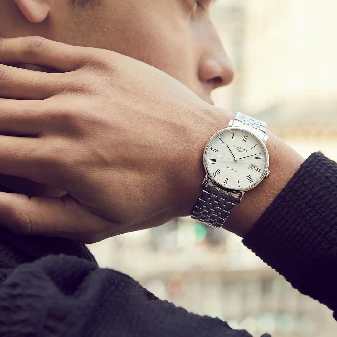 のインスタグラム：「The #LonginesElegant Collection is the perfect embodiment of the classical design and sleek lines typical of Longines timepieces. #EleganceisanAttitude」