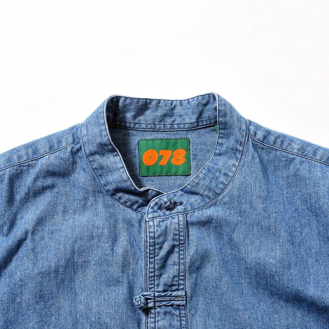 のインスタグラム：「#078CITE denim china shirt ¥22,000+tax #19ss #bshop #bshop_official」