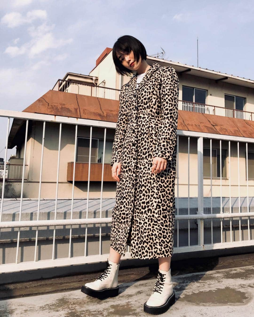 Mikako さんのインスタグラム写真 - (Mikako Instagram)「きょう #alyx #moussy #bershka  thank you @moussyofficial 🐆🧡🖤」3月27日 20時53分 - mikako_faky