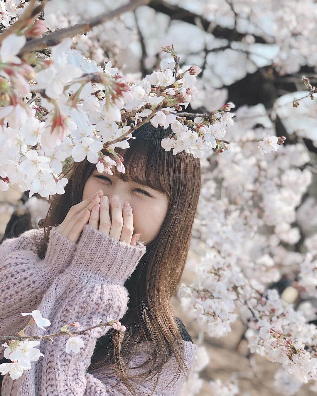 Yukaさんのインスタグラム写真 - (YukaInstagram)「今日暖かくて、お花見日和🌸 新宿御苑に来たーーー * 入園料が200円から500円に値上げになっても、入り口すごい列だった笑 * 満開ってほどじゃないけど、かなり咲いててめっちゃ綺麗😳 写真はお母さんにとってもらったよ💕 * * 終於又到了一年一次的櫻花季 今天天氣超好，於是就決定來新宿御苑 儘管門票從¥200漲到¥500 但排隊入場的人潮還是一年比一年誇張 櫻花的部分雖然還不到滿開的程度，大約七分左右 這系列照片都是媽媽幫我拍的😜 * * #yukajapandaily#yukajapantravel#sakura#shinjuku#shinjukugyoen#ohanami#picnic#popdaily#popjapan#桜#お花見#新宿#新宿御苑#ピクニック#写真好きな人と繋がりたい#夏#ポカポカ#お花見日和#お出かけ#春コーデ#桜満開」3月27日 21時37分 - loveyuka06