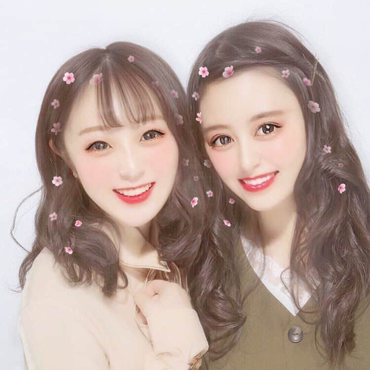 のインスタグラム：「#プリクラ加工﻿ ﻿ いつものプリクラも、、﻿ 一気に春っぽくなるよ🌸❤︎﻿ ﻿ #snowcam #snowアプリ #instagood #l4l﻿ #プリント倶楽部 #jkブランド #春 #さくら #インスタ映え #インスタ加工 #おしゃれさんと繋がりたい﻿ ﻿」