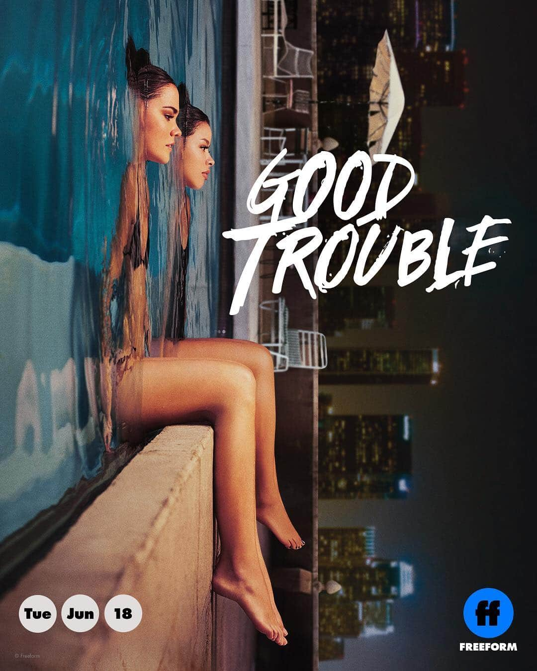 シエラ・ラミレスさんのインスタグラム写真 - (シエラ・ラミレスInstagram)「I mean, I don’t know about you.....but I can’t stay out of trouble for too long😜 luckily, @goodtrouble will be back for season 2 on Tuesday, June 18th! WOOHOOOOO Mark your calendars 💋💋💋」3月28日 7時25分 - cierraramirez