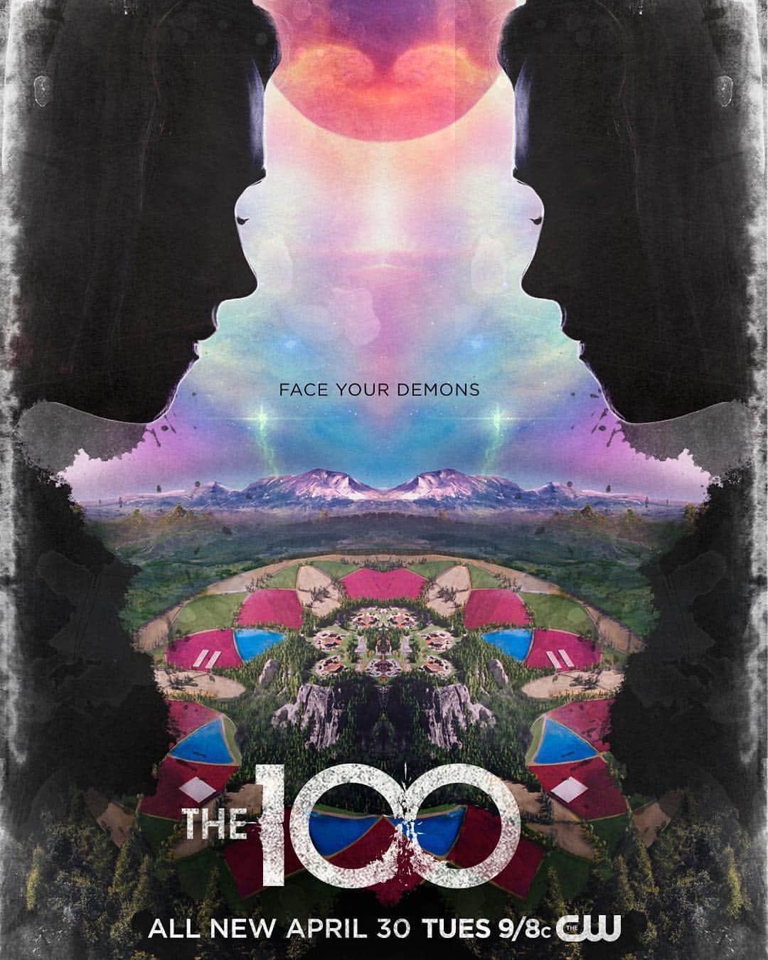 JR・ボーンのインスタグラム：「Beyond excited for y’all to join us on this journey. Who’s ready!?? #bravenewworld #faceyourdemons #The100 returns Tuesday, April 30 at 9/8c on The CW.」