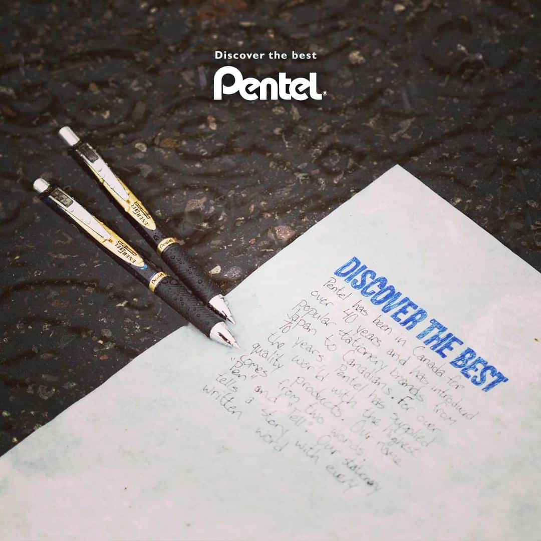 Pentel Canadaのインスタグラム