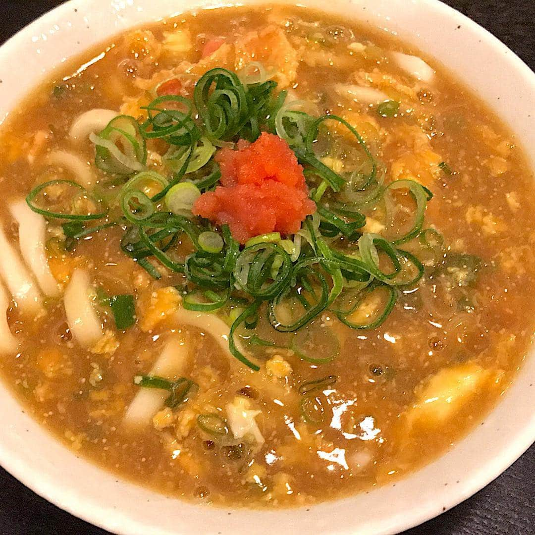 原史奈さんのインスタグラム写真 - (原史奈Instagram)「つるとんたん風 明太子うどん だいぶ風邪良くなってきた #うどん#風邪にはうどん#つるとんたん風#本当はお店行きたかったけどそこまで元気じゃなかった#明太子#美味しくできた#だいぶ体調戻ってきた#ネギたっぷり#とろみあん好き#原史奈#ゴルフ#ゴルフレッスン#ゴルフ女子#ゴルフ男子#ゴルフ大好き#golf#ゴルフウエア#ゴルフグローブ#ゴルフグッズ#ゴルフ動画#ping#ピンgle#even#doubleeagle#クアルトユナイテッド#cuartounited」3月28日 8時07分 - fuminahara