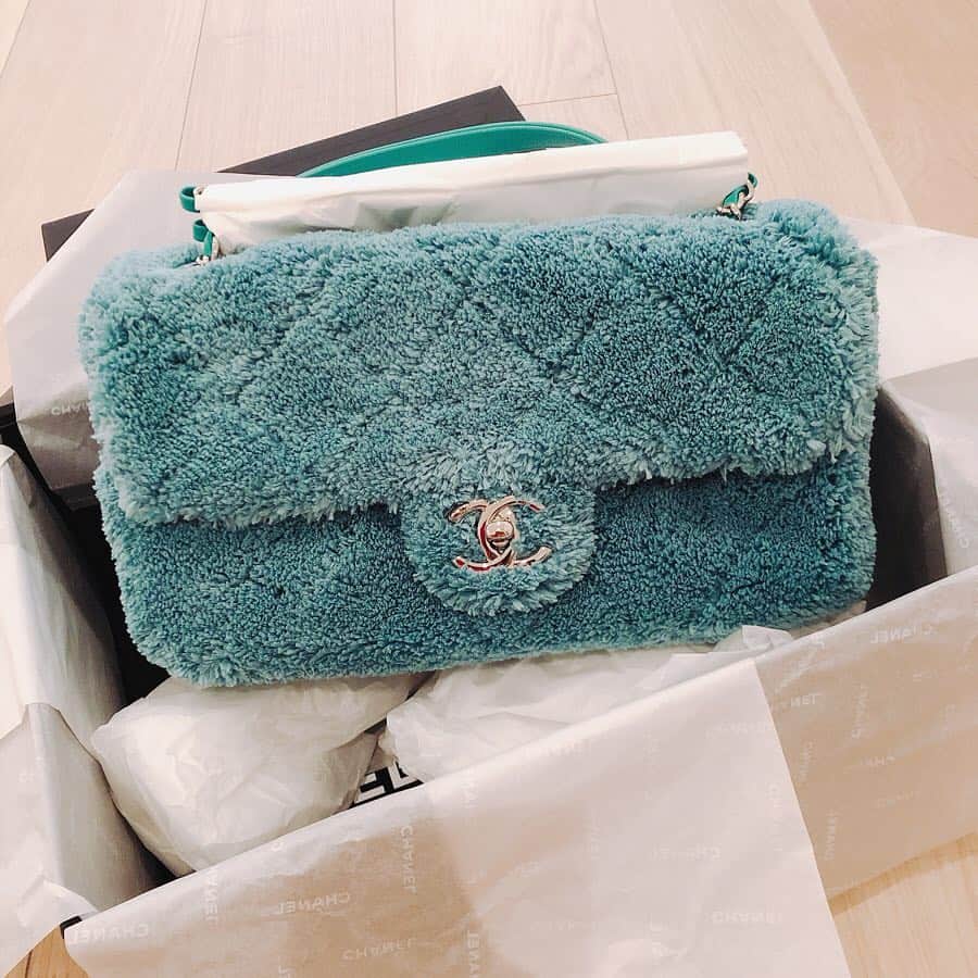 えりんこのインスタグラム：「中までかわいい❤️❤️❤️ タオル生地❤️夏いっぱい使う❤️」