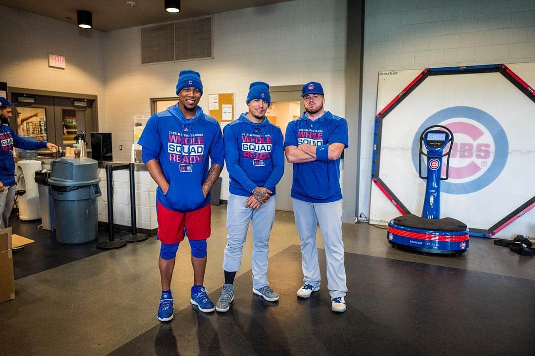 シカゴ・カブスさんのインスタグラム写真 - (シカゴ・カブスInstagram)「#CubsCollection: Go behind the scenes and see the #Cubs through the lens of our team photographer, @sgreenphoto. Teammates. After an offseason apart, #Cubs players and coaches gathered in Mesa, AZ for #SpringTraining. Back together as a team, they prepared for a new year and a new season. Supporting each other, working together, laughing, learning and perfecting their craft. This team is ready. “It’s time to go play with urgency and win. October really starts in March.” -Theo Epstein #EverybodyIn Find more photos on Facebook.com/Cubs」3月28日 8時35分 - cubs