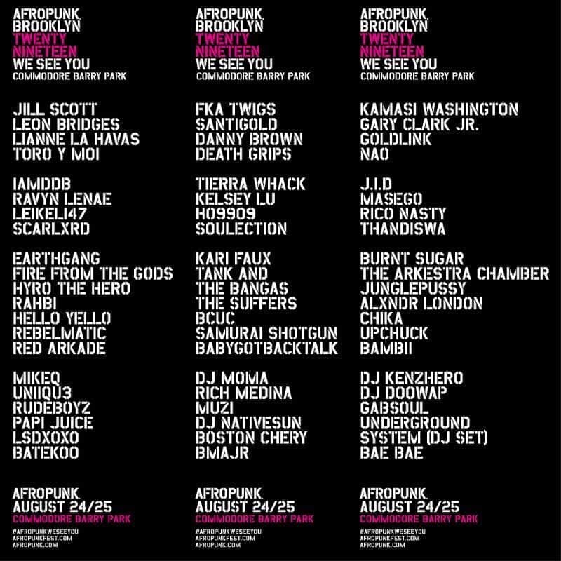 リアン・ラ・ハヴァスのインスタグラム：「It’s been so hard to keep this a secret!!!!! SO excited !! See you at @afropunk !!!!!!!🖤💛💚❤️」
