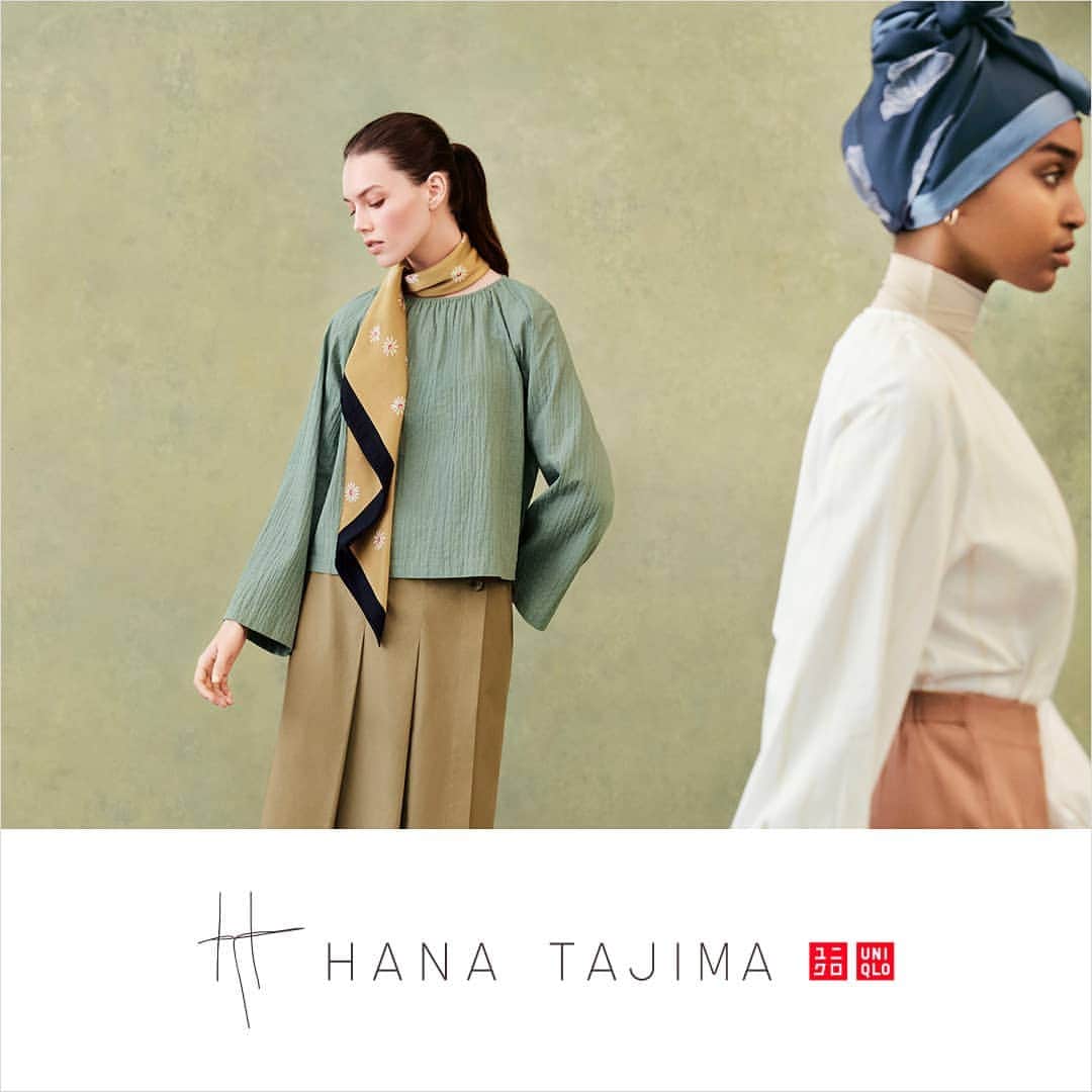のインスタグラム：「The SS19 HANA TAJIMA for UNIQLO collection launches tomorrow 28 March online and in our flagship 311 Oxford Street store.  #Uniqlo #LifeWear #UniqloxHanaTajima @hntaj」
