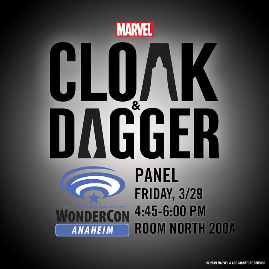 Marvel Entertainmentさんのインスタグラム写真 - (Marvel EntertainmentInstagram)「Marvel Television takes on @WonderCon! Swipe through to see the panel schedule and details for "Marvel's #CloakAndDagger," "Marvel's #AgentsofSHIELD,” and "#MarvelRising: Heart of Iron"! #MarvelWonderCon」3月28日 0時34分 - marvel