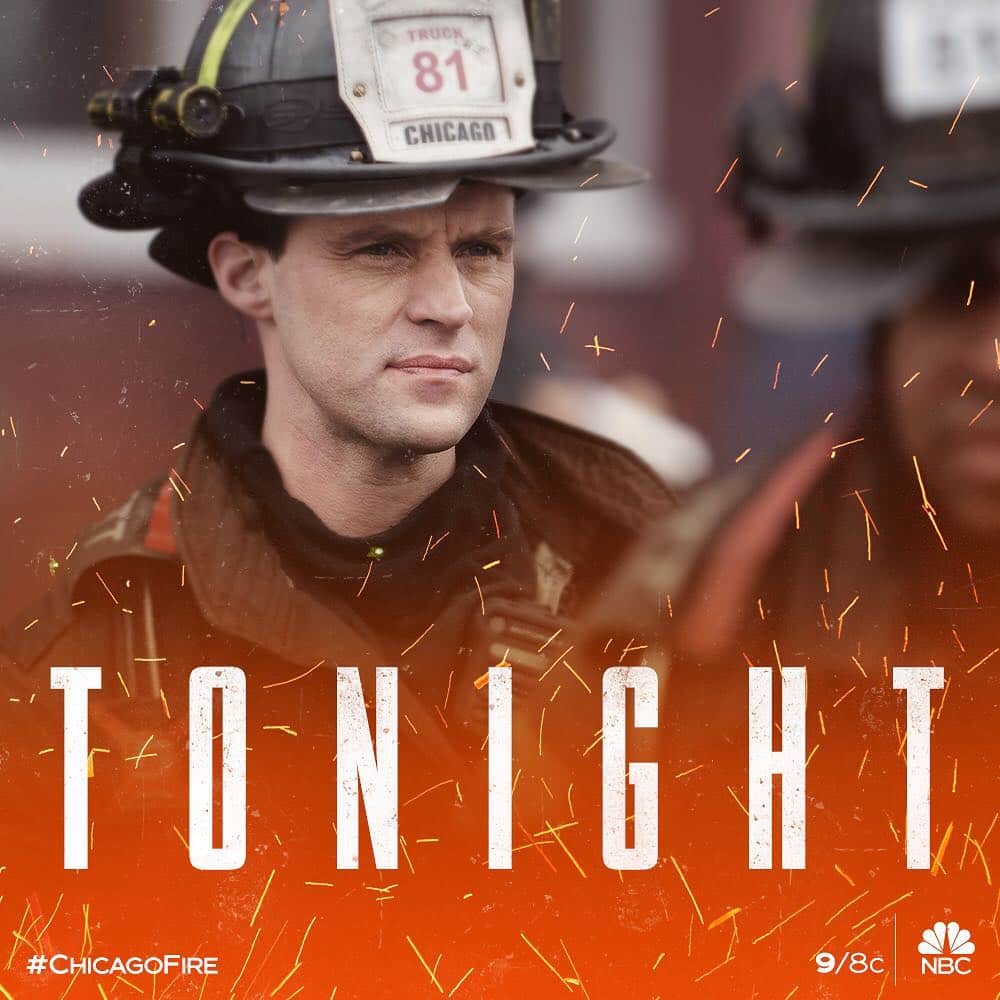 デビッド・エイゲンバーグのインスタグラム：「There’s a Casey with a little bit of Clarence on the side #chicagofire we’re back!」
