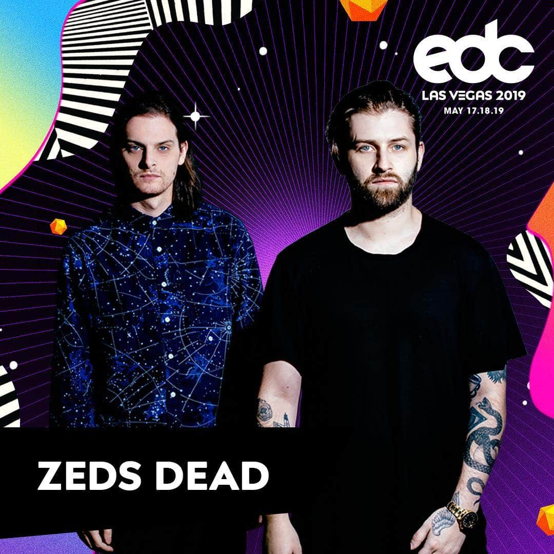 Zeds Deadさんのインスタグラム写真 - (Zeds DeadInstagram)「We’re back at EDC! 🎡🎇」3月28日 1時39分 - zedsdead