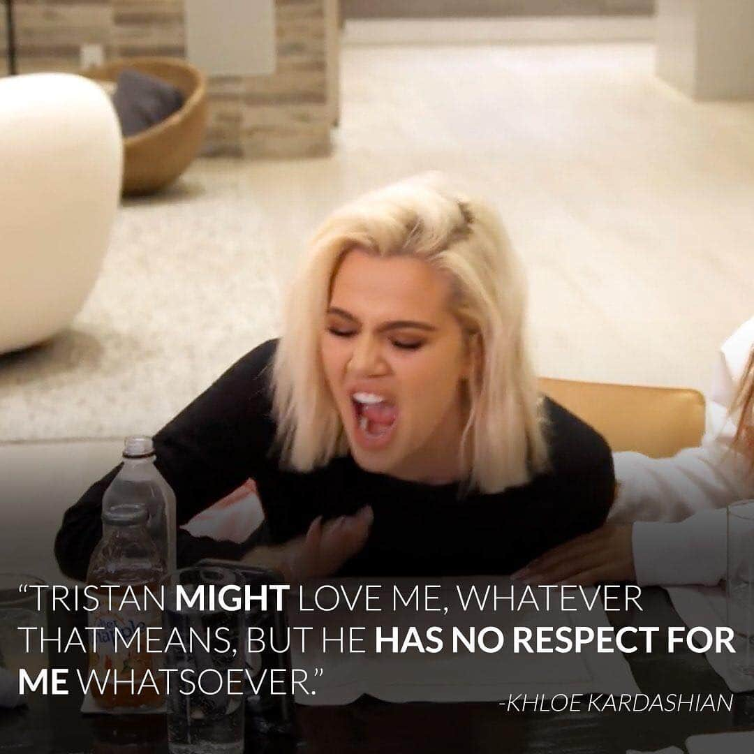 E! Onlineさんのインスタグラム写真 - (E! OnlineInstagram)「Exclusive! We all know what Khloe was watching on her phone when she screamed “LIAR!” so loud that Malika had to hold her back. Link in bio for the full video. 😢」3月28日 2時02分 - enews