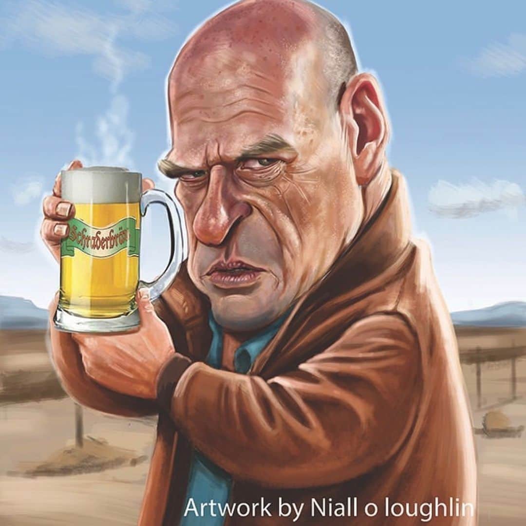 ディーン・ノリスさんのインスタグラム写真 - (ディーン・ノリスInstagram)「Follow @schraderbrau_bb for updates! Reposting one of my favorite artists @niall.oloughlin.artist follow him for awesome caricatures @figmtnbrew」3月28日 2時03分 - deanjnorris