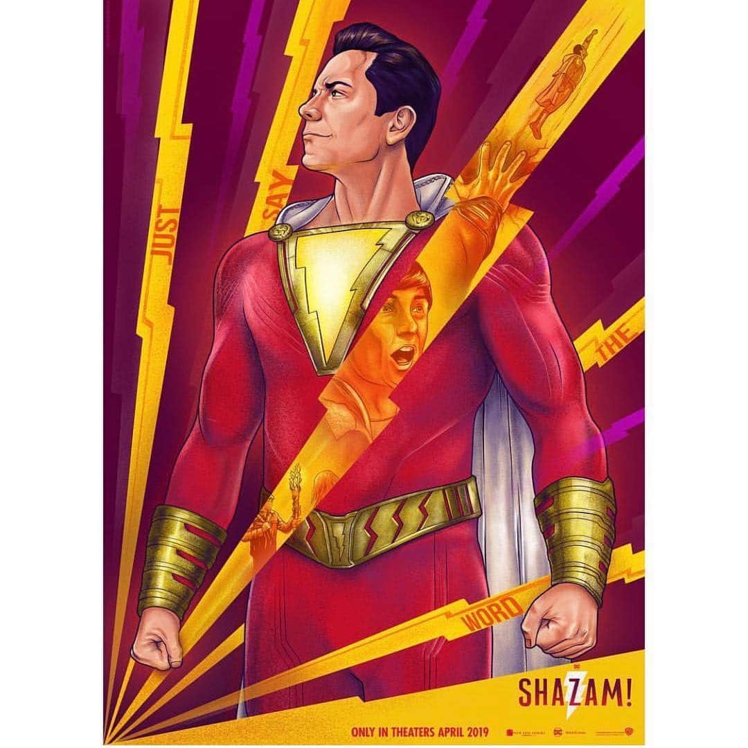 Warner Bros. Picturesさんのインスタグラム写真 - (Warner Bros. PicturesInstagram)「Check out this supercharged fan art! Congrats to the winners of the #SHAZAM Fan Art Contest. In theaters April 5.」3月28日 2時21分 - wbpictures