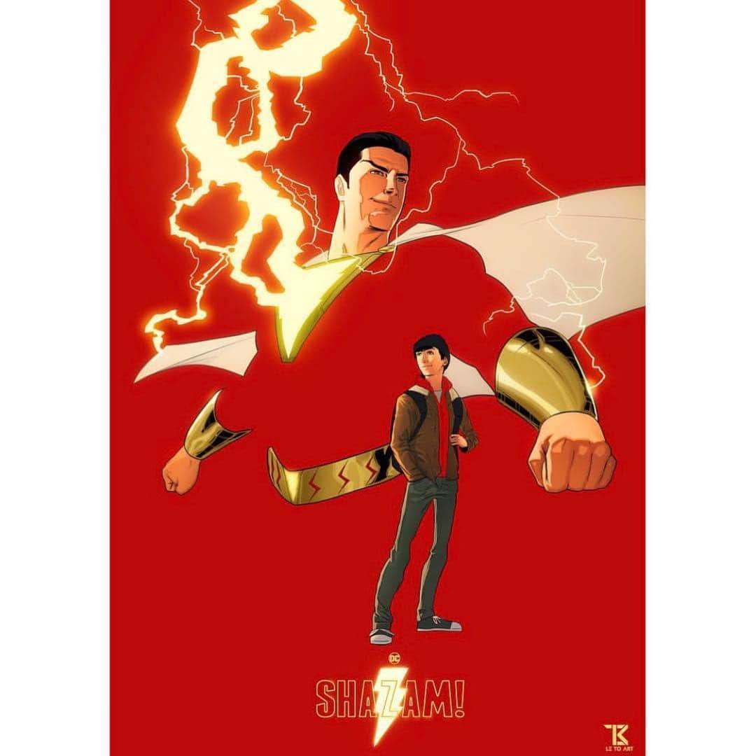 Warner Bros. Picturesさんのインスタグラム写真 - (Warner Bros. PicturesInstagram)「Check out this supercharged fan art! Congrats to the winners of the #SHAZAM Fan Art Contest. In theaters April 5.」3月28日 2時21分 - wbpictures