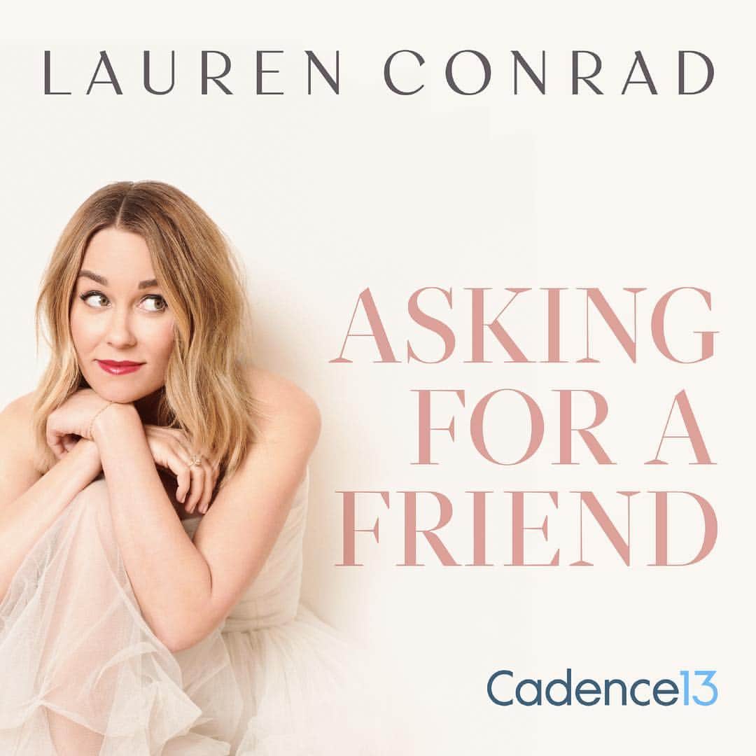 ローレン・コンラッドのインスタグラム：「Hey guys! I’m so excited to share that I am launching a podcast with @cadence13 🎙 You can subscribe using the link in my bio x」