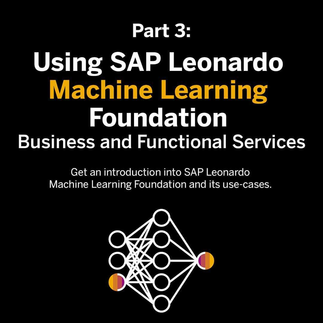 SAPさんのインスタグラム写真 - (SAPInstagram)「📣 Developers – Configure and successfully implement #SAPLeonardo Machine Learning. Complete the 5-part Learning Journey: http://sap.to/6170EwOU6 —— #training #machinelearning #ML #software #technology」3月28日 3時09分 - sap