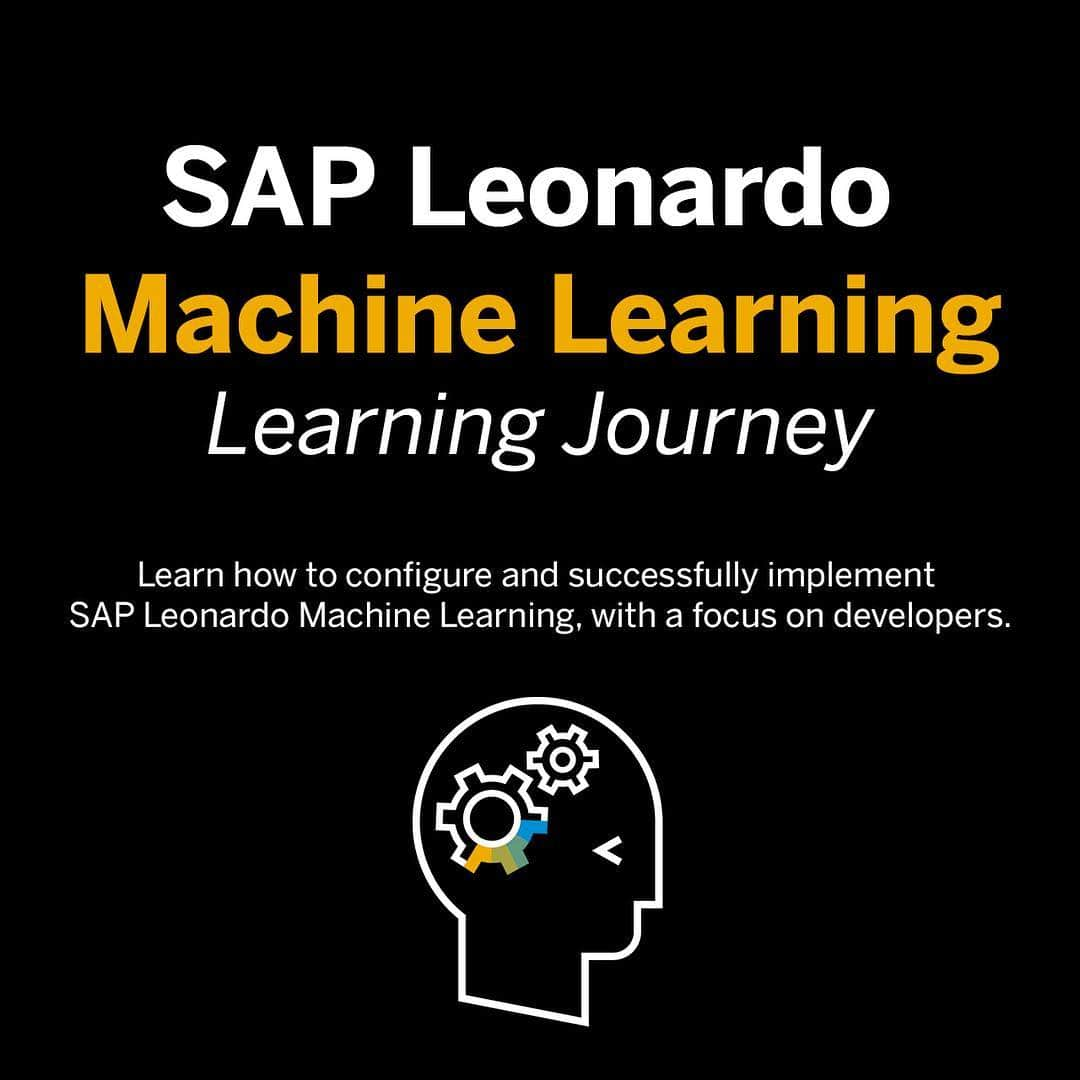 SAPさんのインスタグラム写真 - (SAPInstagram)「📣 Developers – Configure and successfully implement #SAPLeonardo Machine Learning. Complete the 5-part Learning Journey: http://sap.to/6170EwOU6 —— #training #machinelearning #ML #software #technology」3月28日 3時09分 - sap