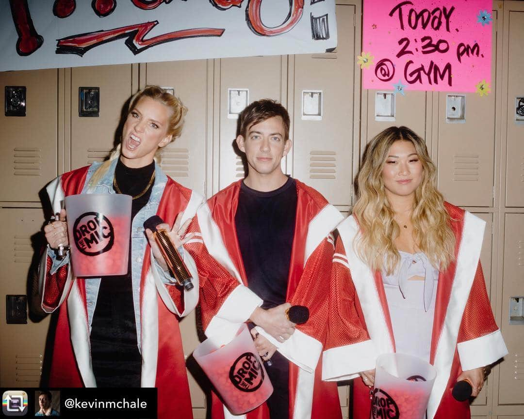 ヘザー・モリスさんのインスタグラム写真 - (ヘザー・モリスInstagram)「Repost from @kevinmchale using @RepostRegramApp - The good guys. Tonight on @dropthemictnt.」3月28日 3時30分 - heatherrelizabethh