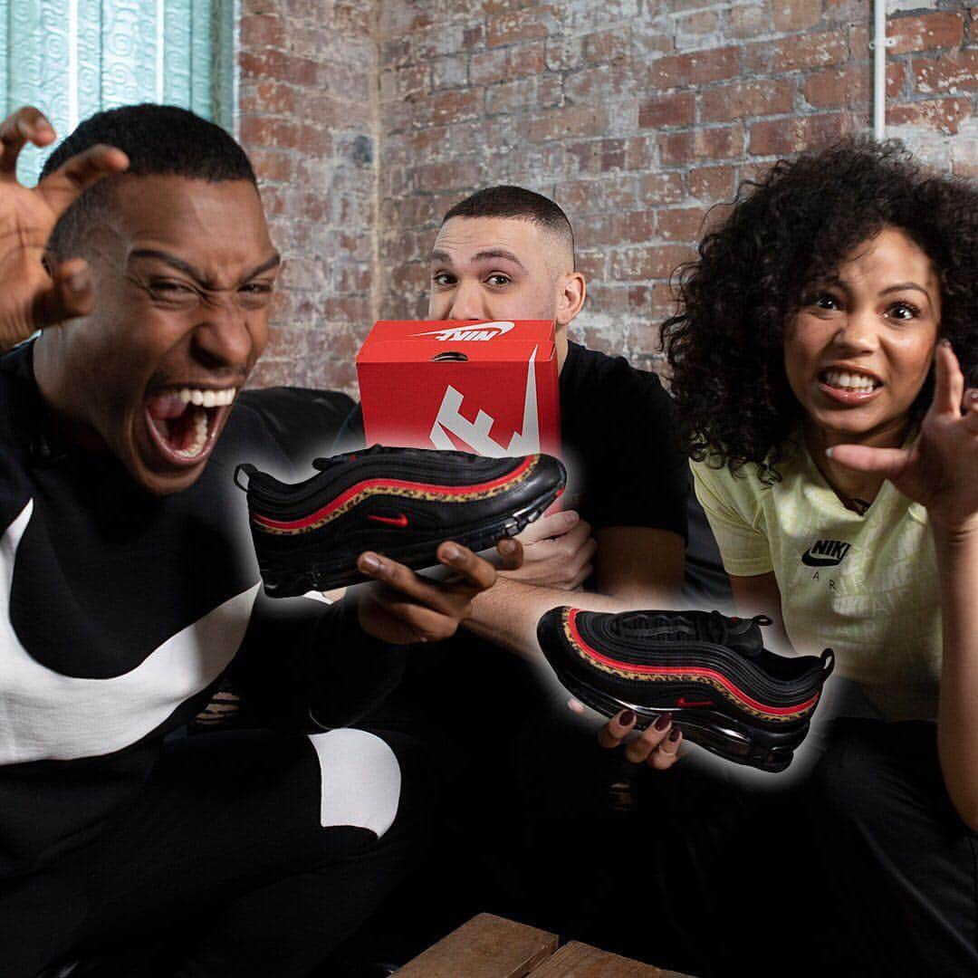 FOOTASYLUMさんのインスタグラム写真 - (FOOTASYLUMInstagram)「Check out our unboxing of the @nikesportswear Womens Air Max 97 Black/Leopard ft. @yungfilly, @joelahnoble and @ediz. Head over to our YouTube channel to watch the unboxing. - - - #WeAreFootasylum #footasylum #nike #airmax97」3月28日 4時00分 - footasylum