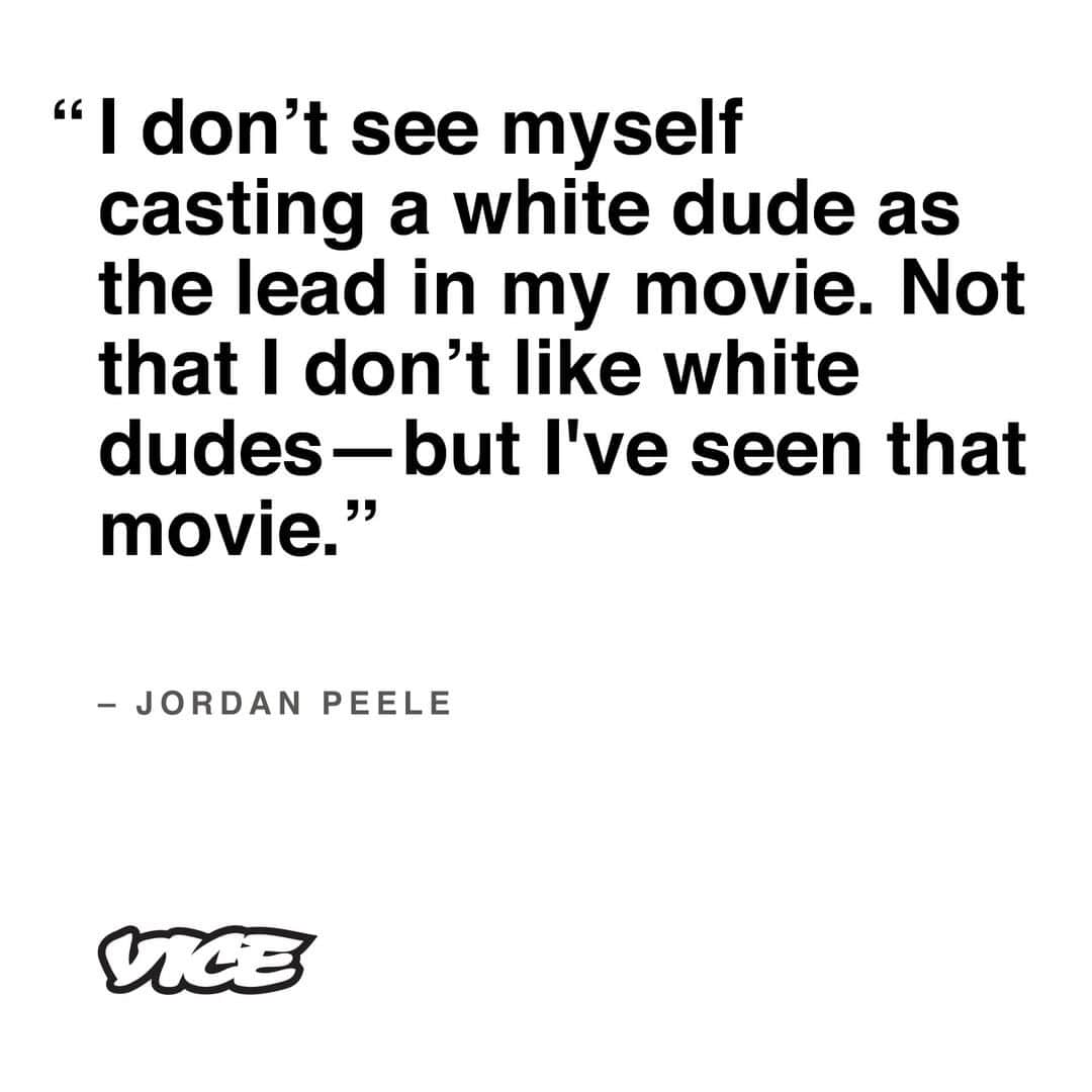 VICEさんのインスタグラム写真 - (VICEInstagram)「'Us' and 'Get Out' director Jordan Peele said he wouldn't cast a "white dude" as the lead in his movies. 🎬 Read more at the link in bio.」3月28日 4時41分 - vice