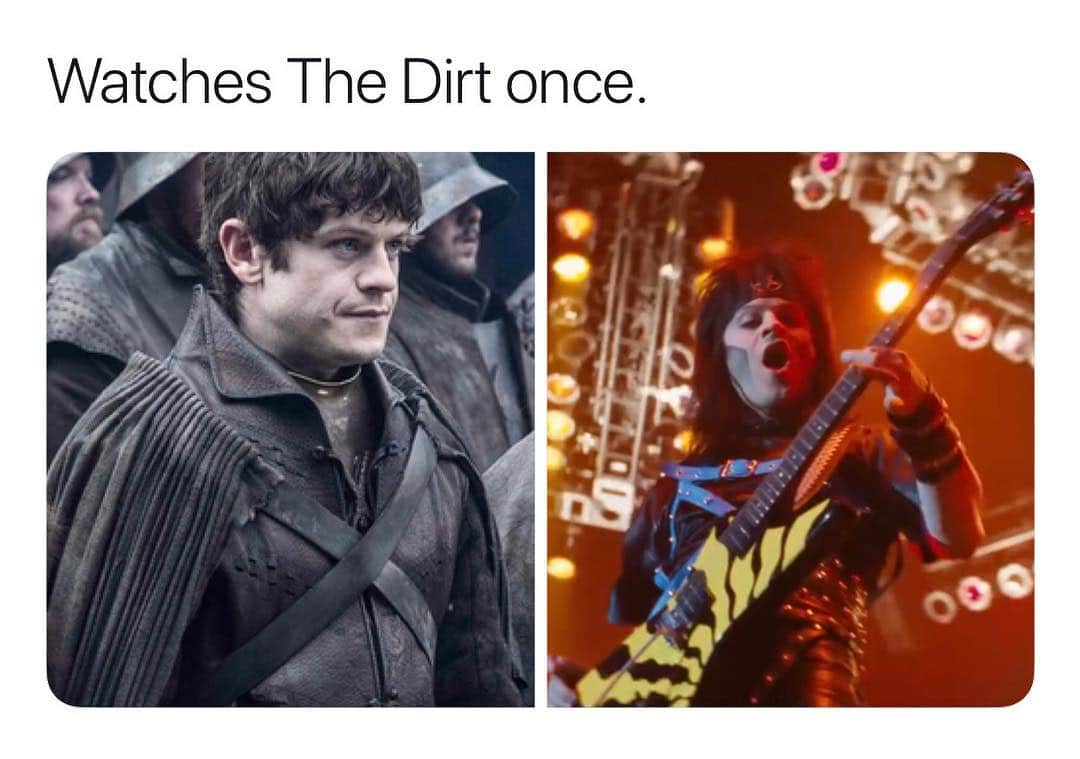 Kerrang!さんのインスタグラム写真 - (Kerrang!Instagram)「He’s got the looks that kill! . . . #motleycrue #mötleycrüe #thedirt #iwanrheon #gameofthrones #looksthatkill #shoutatthedevil #netflix」3月28日 5時16分 - kerrangmagazine_