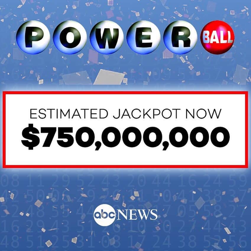 ABC Newsさんのインスタグラム写真 - (ABC NewsInstagram)「Grab your tickets: The winning numbers for $750 million Powerball jackpot will be drawn tonight!  #powerball #jackpot」3月28日 5時48分 - abcnews